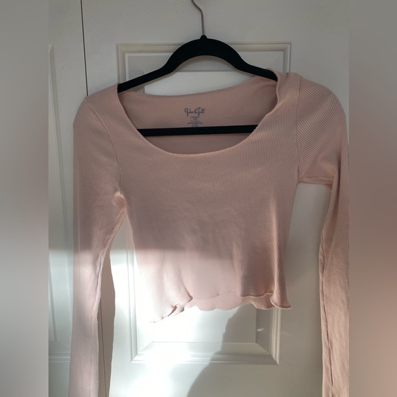 long sleeve, Brandy Melville, light pink - Picture 1 of 3